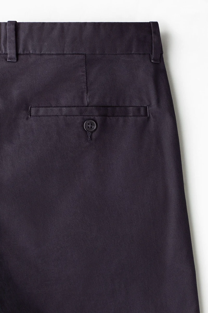 H&M  Slim Fit Cotton chinos for Men | Best Price UAE